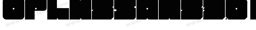 OPlusSans30 MediumV字体转换